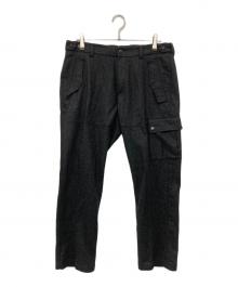 MONCLER（モンクレール）の古着「ウールカーゴパンツ」｜グレー