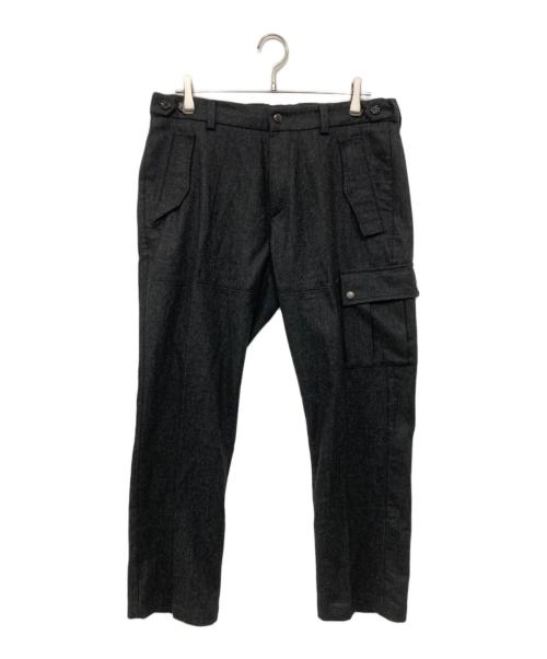 MONCLER（モンクレール）MONCLER (モンクレール) ウールカーゴパンツ グレー サイズ:52の古着・服飾アイテム