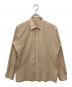 Yves Saint Laurent chemises（イヴサンローランシュミーズ）の古着「ストライプシャツ」｜ベージュ