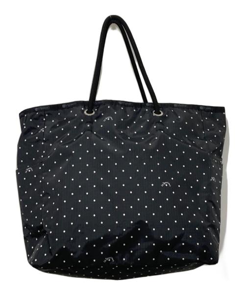 LeSportsac（レスポートサック）LeSportsac (レスポートサック) LARGE 2 WAY TOTE ブラックの古着・服飾アイテム