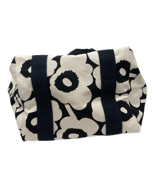 marimekko（マリメッコ）marimekko (マリメッコ) Mono City Tote Unikko トートバッグ ホワイト×ブラックの古着・服飾アイテム