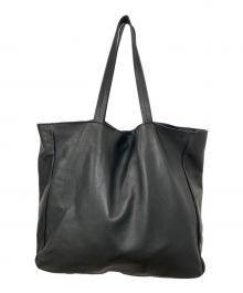 CLASKA（クラスカ）の古着「レザートートバッグ/Sac grand」｜ブラック