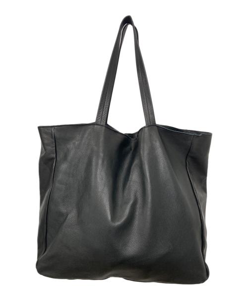 CLASKA（クラスカ）CLASKA　 (クラスカ) レザートートバッグ/Sac grand ブラックの古着・服飾アイテム