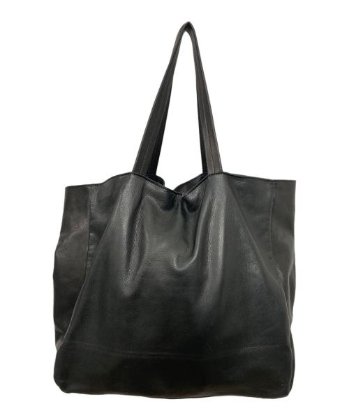 CLASKA（クラスカ）CLASKA　 (クラスカ) レザートートバッグ/Sac grand ブラックの古着・服飾アイテム