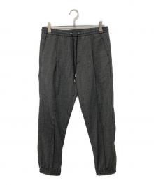 Dior（ディオール）の古着「ジップジョガーパンツ」｜グレー