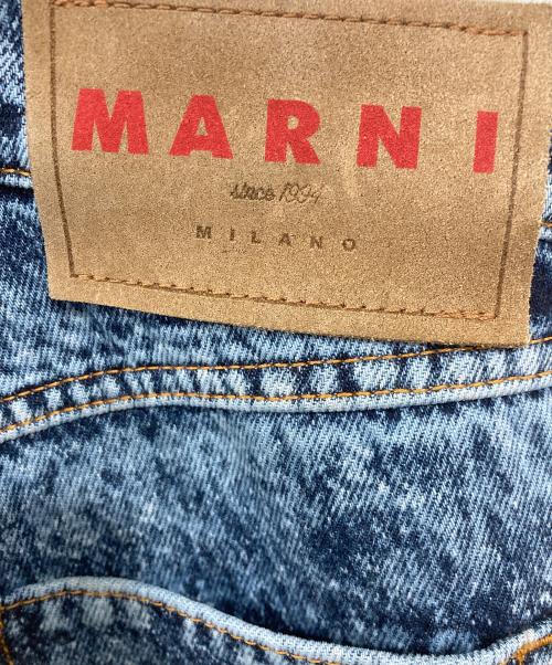 MARNI（マルニ）MARNI (マルニ) ケミカルウォッシュ デニムパンツ インディゴ サイズ:30の古着・服飾アイテム