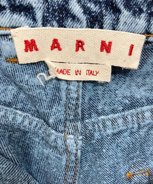 MARNI（マルニ）MARNI (マルニ) ケミカルウォッシュ デニムパンツ インディゴ サイズ:30の古着・服飾アイテム