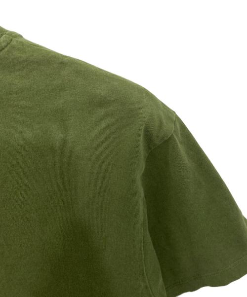 LOEWE（ロエベ）LOEWE (ロエベ) Anaglam Tee/アナグラム刺繍Tシャツ オリーブ サイズ:Mの古着・服飾アイテム