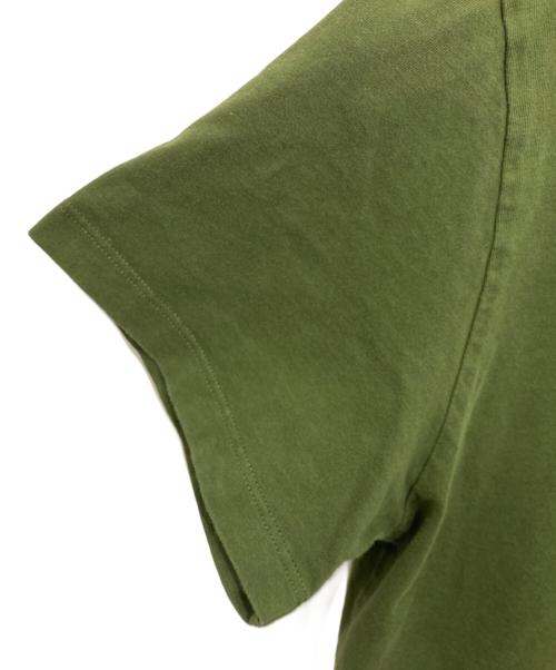 LOEWE（ロエベ）LOEWE (ロエベ) Anaglam Tee/アナグラム刺繍Tシャツ オリーブ サイズ:Mの古着・服飾アイテム