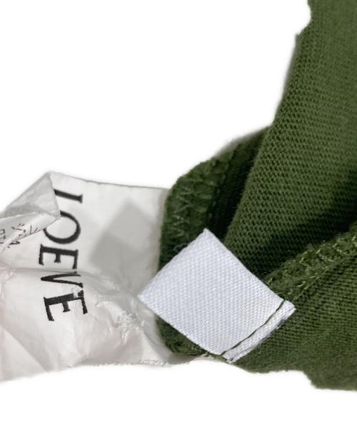 LOEWE（ロエベ）LOEWE (ロエベ) Anaglam Tee/アナグラム刺繍Tシャツ オリーブ サイズ:Mの古着・服飾アイテム