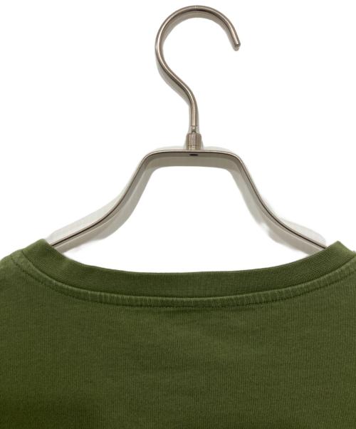 LOEWE（ロエベ）LOEWE (ロエベ) Anaglam Tee/アナグラム刺繍Tシャツ オリーブ サイズ:Mの古着・服飾アイテム