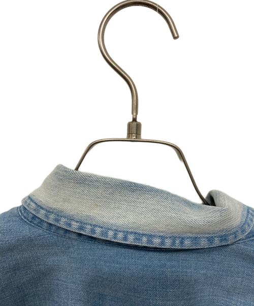 AMI PARIS（アミ パリス）AMI PARIS (アミ パリス) Relaxed Fit Denim Shirt/オーバーサイズ デニムシャツ インディゴ サイズ:Mの古着・服飾アイテム