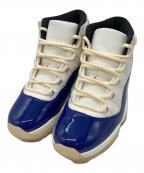 NIKEナイキ）の古着「Air Jordan 11 Retro "Rare Air"」｜ホワイト×ブルー