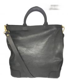 organ（オルガン）の古着「2wayファスナートート M G-45/Leather Minerva Box」｜ブラック