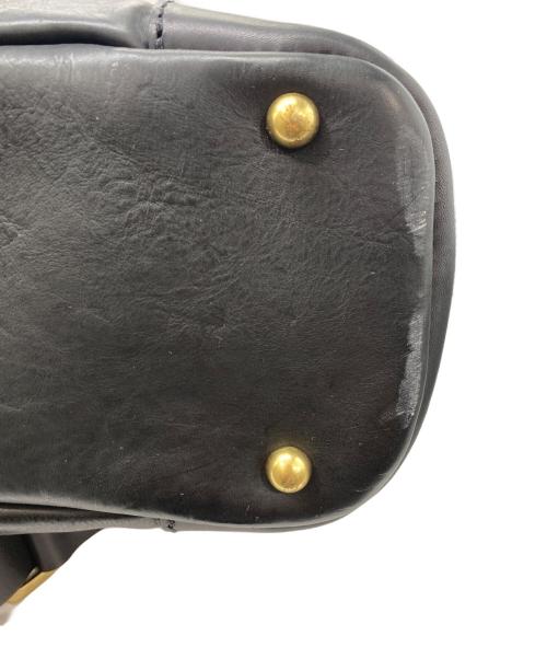 organ（オルガン）organ (オルガン) 2wayファスナートート M G-45/Leather Minerva Box ブラックの古着・服飾アイテム