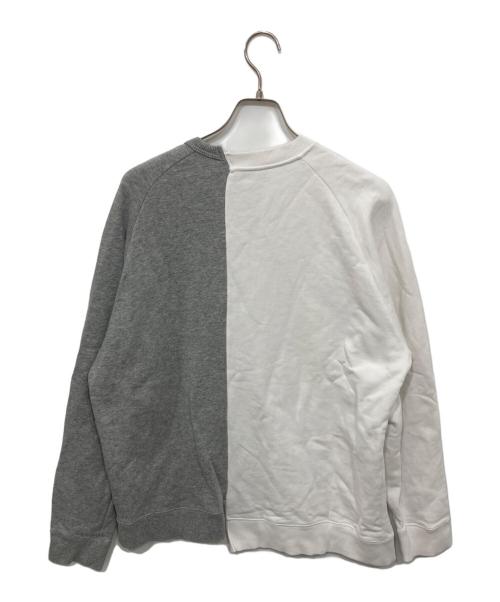 Onitsuka Tiger（オニツカタイガー）Onitsuka Tiger (オニツカタイガー) リメイクドッキングスウェット グレー サイズ:Lの古着・服飾アイテム