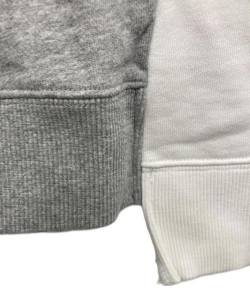 Onitsuka Tiger（オニツカタイガー）Onitsuka Tiger (オニツカタイガー) リメイクドッキングスウェット グレー サイズ:Lの古着・服飾アイテム