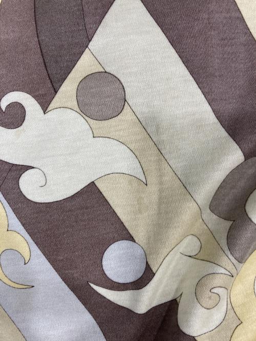 LEONARD FASHION（レオナールファッション）LEONARD FASHION (レオナールファッション) 半袖カットソー ベージュ サイズ:Lの古着・服飾アイテム