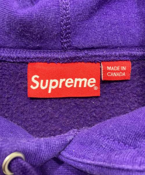 SUPREME（シュプリーム）Supreme (シュプリーム) Raised Handstyle Hooded Sweatshirt パープル サイズ:XLargeの古着・服飾アイテム