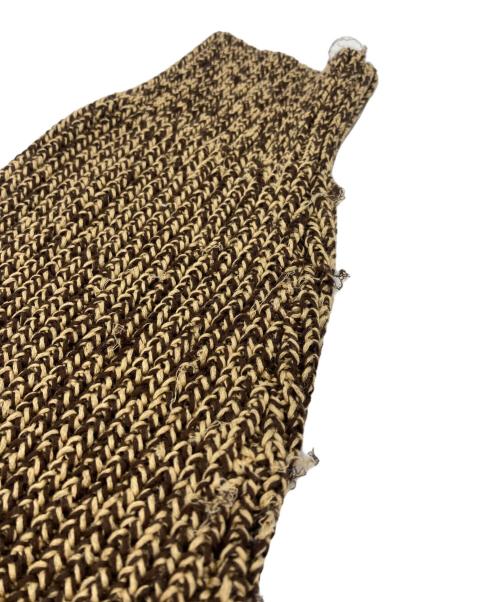 SUPREME（シュプリーム）Supreme (シュプリーム) Melange Rib Knit Sweater Small Box Logo ブラウン サイズ:XLの古着・服飾アイテム
