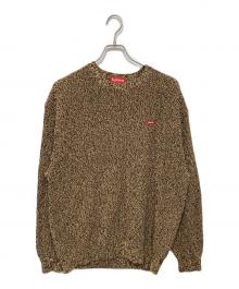 SUPREME（シュプリーム）の古着「Melange Rib Knit Sweater Small Box Logo」｜ブラウン