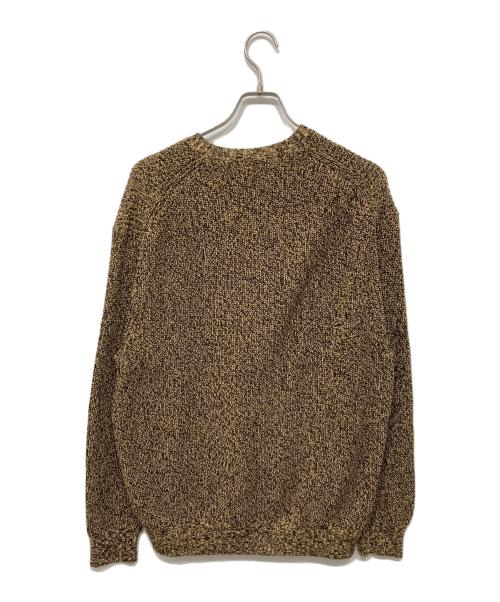 SUPREME（シュプリーム）Supreme (シュプリーム) Melange Rib Knit Sweater Small Box Logo ブラウン サイズ:XLの古着・服飾アイテム