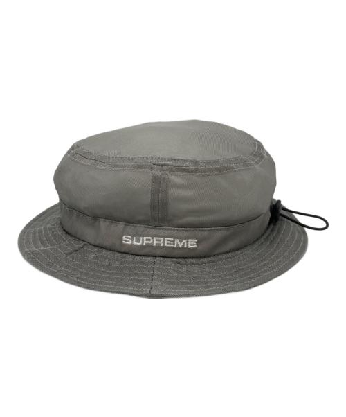 SUPREME（シュプリーム）SUPREME (シュプリーム) MESH CRUSHER/バケットハット グレーの古着・服飾アイテム