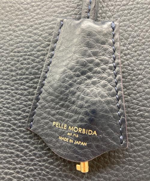 PELLE MORBIDA（ペッレモルビダ）PELLE MORBIDA (ペッレモルビダ) England Cruise イングランドクルーズ ブリーフケース ネイビーの古着・服飾アイテム