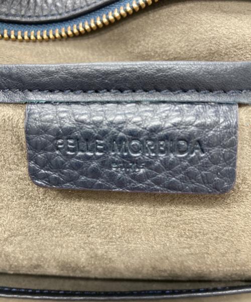 PELLE MORBIDA（ペッレモルビダ）PELLE MORBIDA (ペッレモルビダ) England Cruise イングランドクルーズ ブリーフケース ネイビーの古着・服飾アイテム