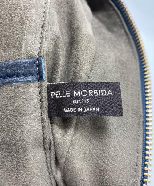 PELLE MORBIDA（ペッレモルビダ）PELLE MORBIDA (ペッレモルビダ) England Cruise イングランドクルーズ ブリーフケース ネイビーの古着・服飾アイテム