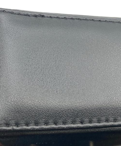 HELIOT EMIL（ヘリオットエミル）HELIOT EMIL (ヘリオットエミル) レザー カラビナ フォンスリング/LEATHER PHONE SLING ブラックの古着・服飾アイテム