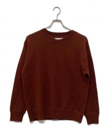 MHL（エムエイチエル）の古着「PURE WOOL KNIT」｜ブラウン