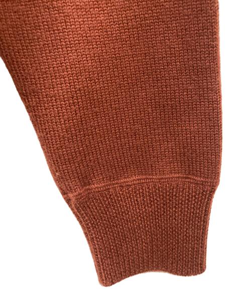 MHL（エムエイチエル）MHL (エムエイチエル) PURE WOOL KNIT ブラウン サイズ:Mの古着・服飾アイテム