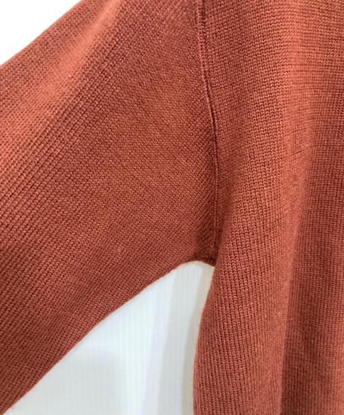 MHL（エムエイチエル）MHL (エムエイチエル) PURE WOOL KNIT ブラウン サイズ:Mの古着・服飾アイテム