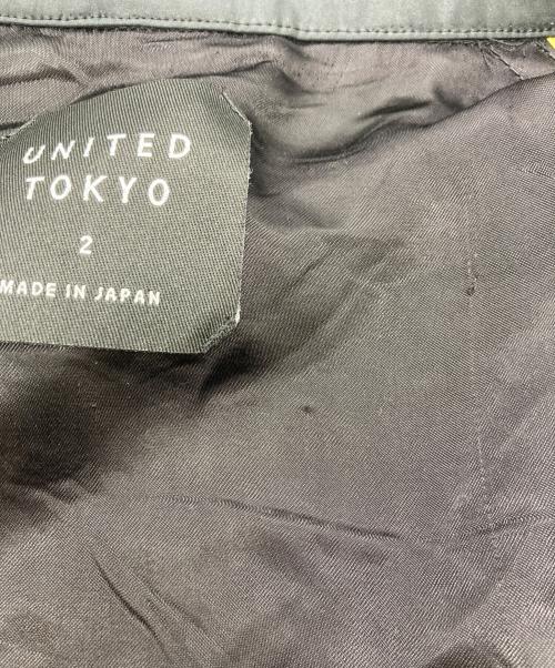 UNITED TOKYO（ユナイテッドトーキョー）UNITED TOKYO (ユナイテッドトーキョー) オーバーサイズハンティングブルゾン ブラック サイズ:2の古着・服飾アイテム