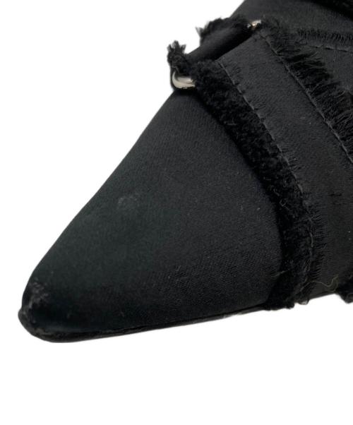 DIESEL（ディーゼル）DIESEL (ディーゼル) ポインテッドトゥ ミュール ブラック サイズ:36の古着・服飾アイテム