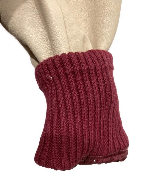 Hysteric Glamour（ヒステリックグラマー）Hysteric Glamour (ヒステリックグラマー) HORSE SHOE ワッペン付レザースリーブスタジャント レッド サイズ:Sの古着・服飾アイテム