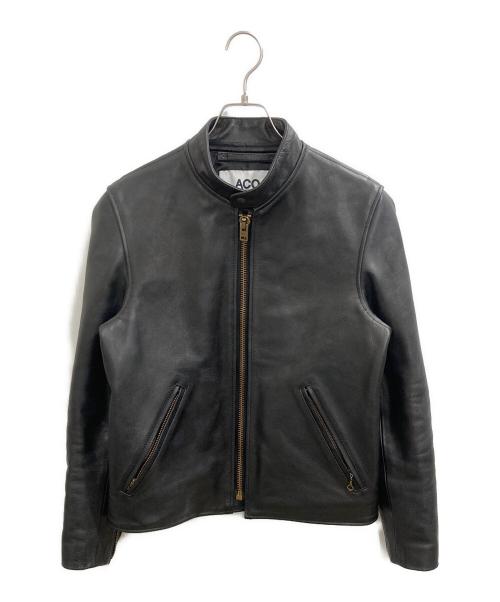 AVIREX（アヴィレックス）AVIREX (アヴィレックス) FADE CAMO SINGLE RIDERS JACKET/フェード　カモ　シングル　ライダース　ジャケット ブラック サイズ:Mの古着・服飾アイテム