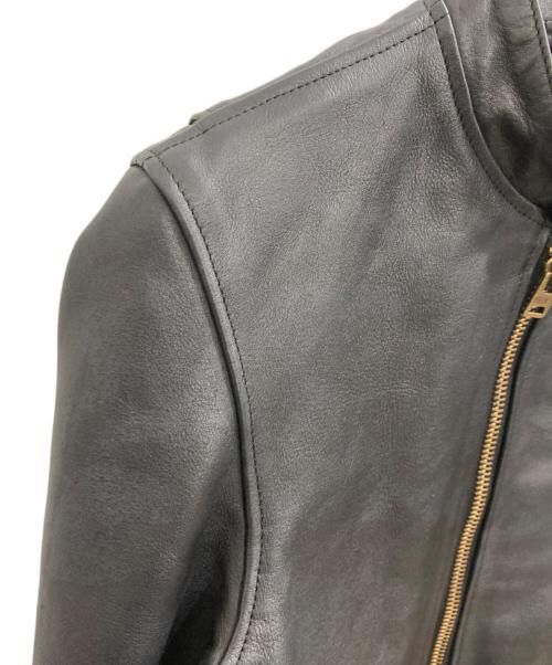 AVIREX（アヴィレックス）AVIREX (アヴィレックス) FADE CAMO SINGLE RIDERS JACKET/フェード　カモ　シングル　ライダース　ジャケット ブラック サイズ:Mの古着・服飾アイテム