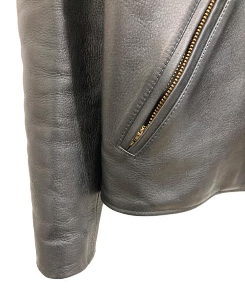 AVIREX（アヴィレックス）AVIREX (アヴィレックス) FADE CAMO SINGLE RIDERS JACKET/フェード　カモ　シングル　ライダース　ジャケット ブラック サイズ:Mの古着・服飾アイテム