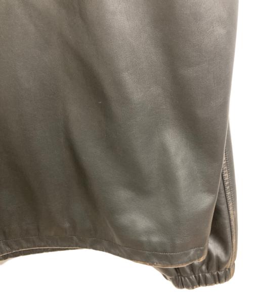 DIESEL（ディーゼル）DIESEL (ディーゼル) J-AKE フェイクレザージャケット ブラック サイズ:48の古着・服飾アイテム