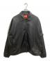 DIESEL（ディーゼル）の古着「J-AKE フェイクレザージャケット」｜ブラック
