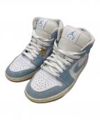 NIKEナイキ）の古着「W AIR JORDAN 1 MID SE」｜ブルー