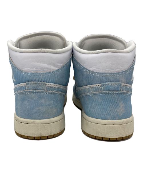 NIKE（ナイキ）NIKE (ナイキ) W AIR JORDAN 1 MID SE ブルー サイズ:25cm/US8/UK5.5/EUR39の古着・服飾アイテム
