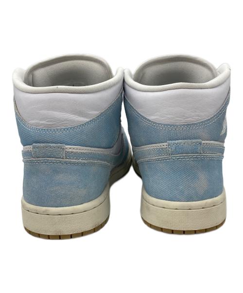 NIKE（ナイキ）NIKE (ナイキ) W AIR JORDAN 1 MID SE ブルー サイズ:25cm/US8/UK5.5/EUR39の古着・服飾アイテム