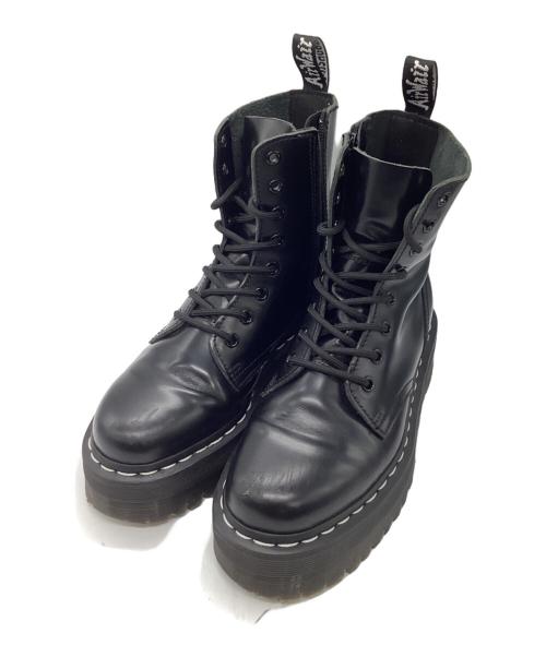 Dr.Martens（ドクターマーチン）Dr.Martens (ドクターマーチン) JADON ホワイトステッチ 8 ホール ブーツ ブラック サイズ:UK5/USM6/USL7/EU38の古着・服飾アイテム