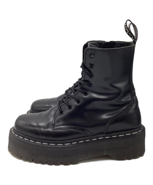 Dr.Martens（ドクターマーチン）Dr.Martens (ドクターマーチン) JADON ホワイトステッチ 8 ホール ブーツ ブラック サイズ:UK5/USM6/USL7/EU38の古着・服飾アイテム