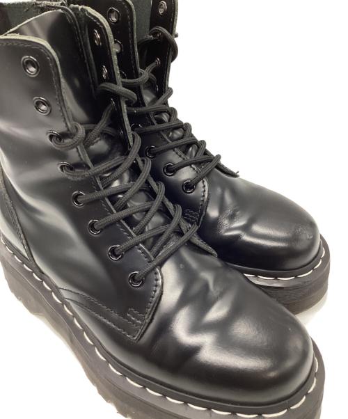 Dr.Martens（ドクターマーチン）Dr.Martens (ドクターマーチン) JADON ホワイトステッチ 8 ホール ブーツ ブラック サイズ:UK5/USM6/USL7/EU38の古着・服飾アイテム