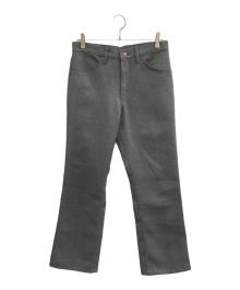 LEVI'S（リーバイス）の古着「ポリエステル ブーツカットパンツ」｜インディゴ