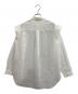 BORDERS at BALCONY (ボーダーズアットバルコニー) PUFF SLEEVE SHEER SHIRT ホワイト サイズ:36：13000円
